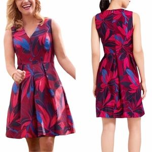 Draper James Love Circle Dress in Autumn Bloom
